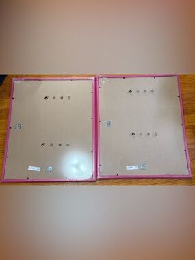 Set of Two Pink Photo Frames (2 for the price of 1)